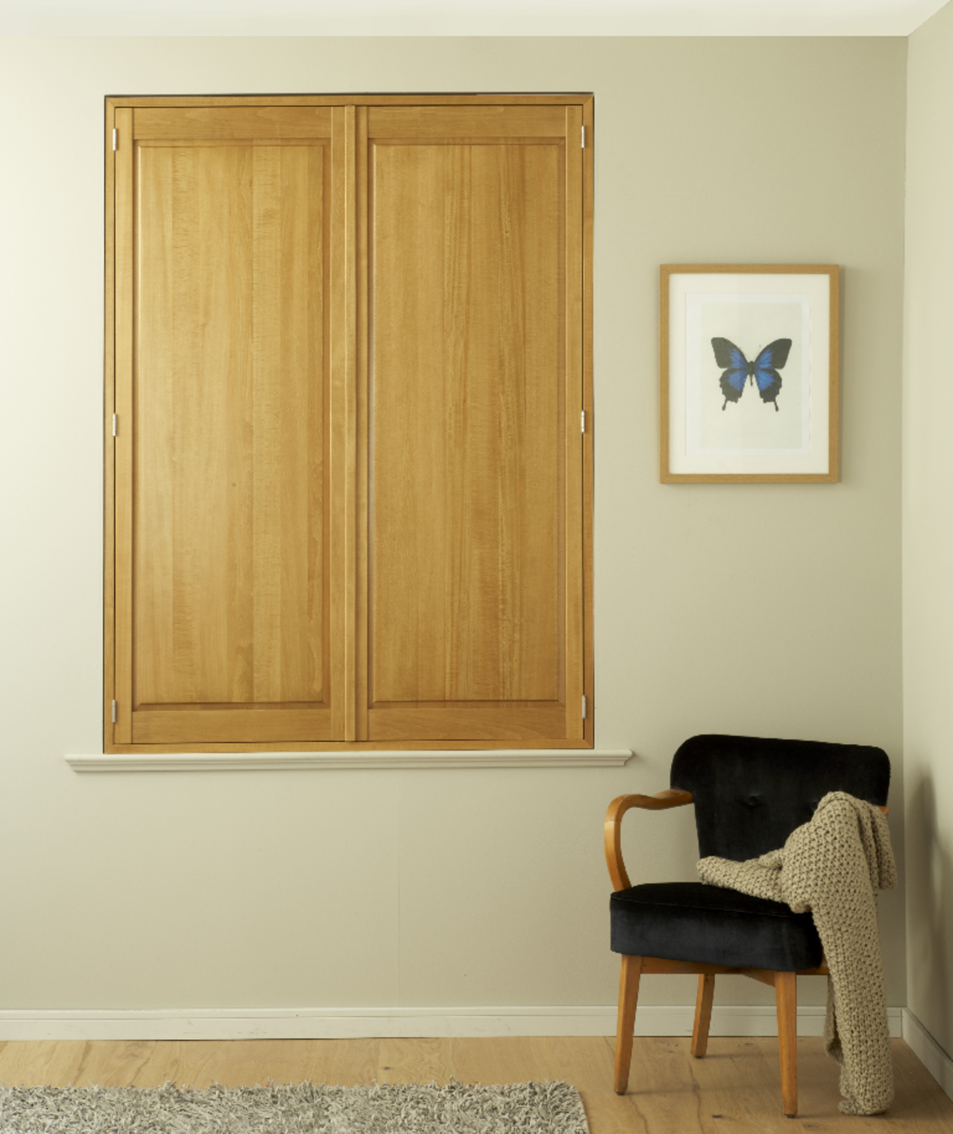 Solid Shutters Plantation Shutters by Pure Shutters Ltd